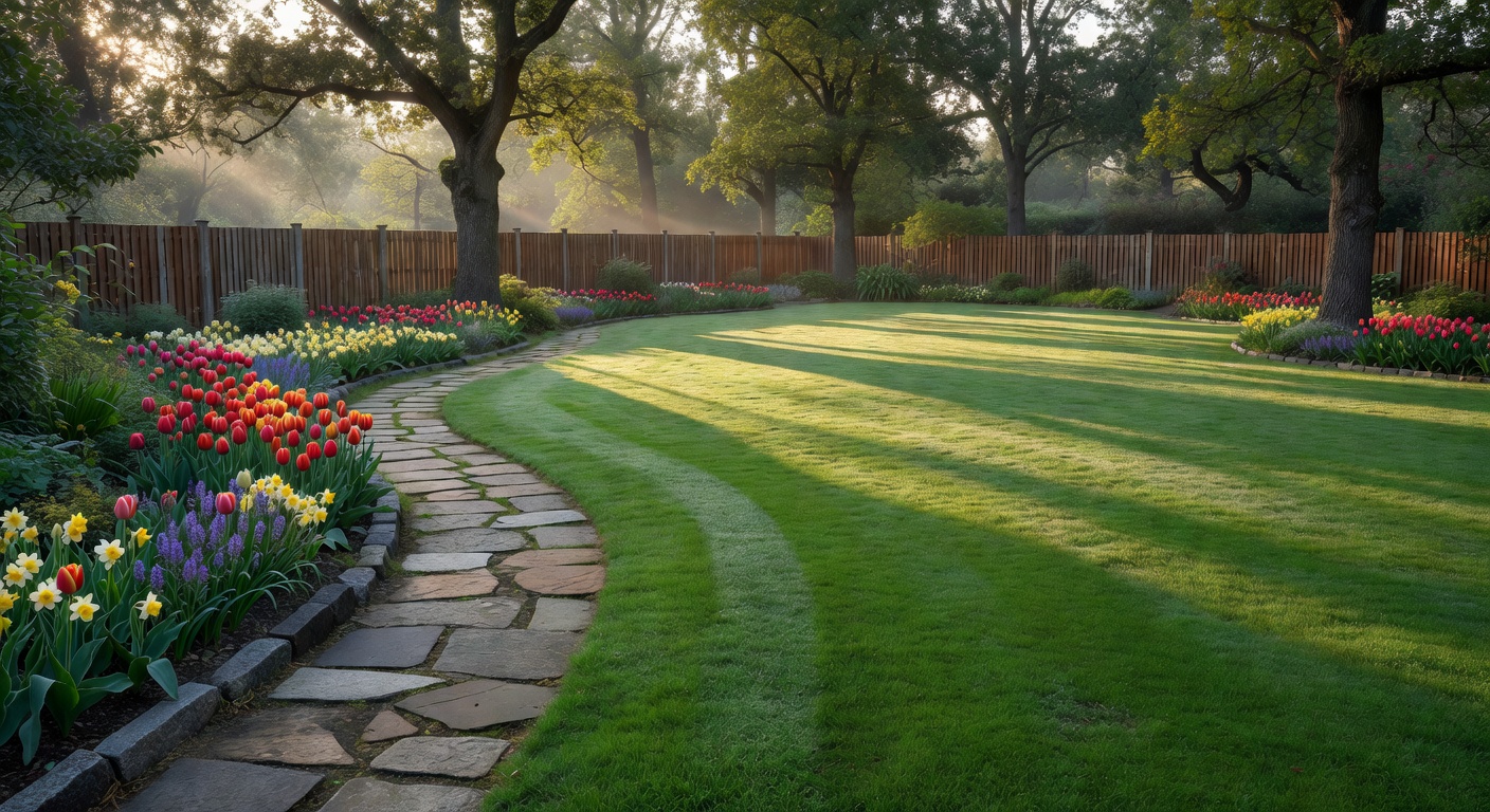 Garten nachher